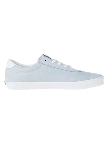 Vans Leder-Sneakers "Sport Low" in Hellblau
