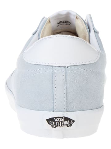 Vans Leder-Sneakers "Sport Low" in Hellblau