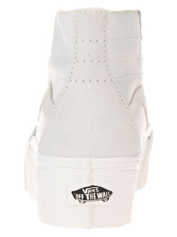 Vans Skórzane sneakersy "SK8" w kolorze kremowym