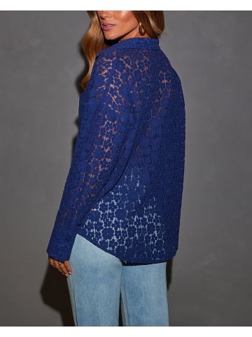 Milan Kiss Blouse donkerblauw