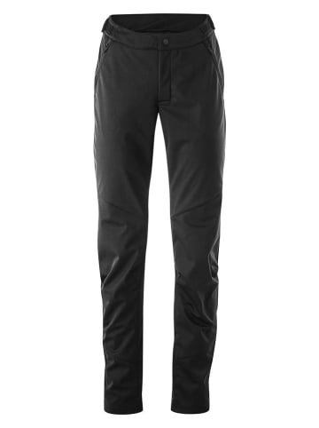 Gonso Softshellowe spodnie kolarskie "Adventure" w kolorze czarnym