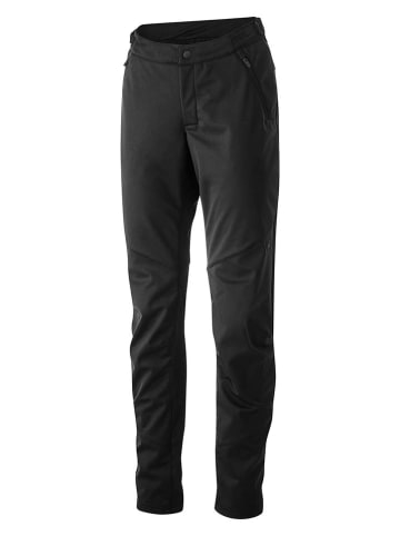 Gonso Softshellowe spodnie kolarskie "Adventure" w kolorze czarnym