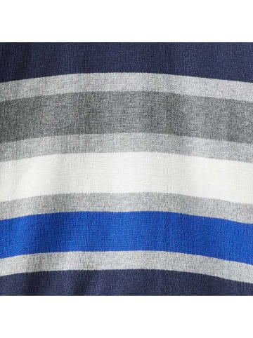 Benetton Trui blauw/grijs/zwart
