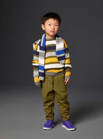 Benetton Sweter ze wzorem