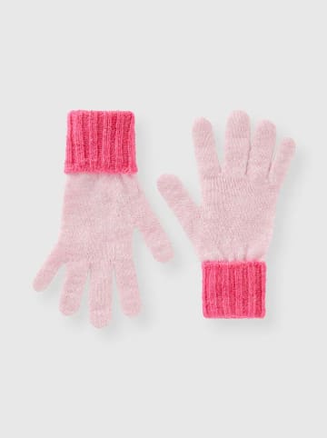 Benetton Fingerhandschuhe in Rosa/ Pink