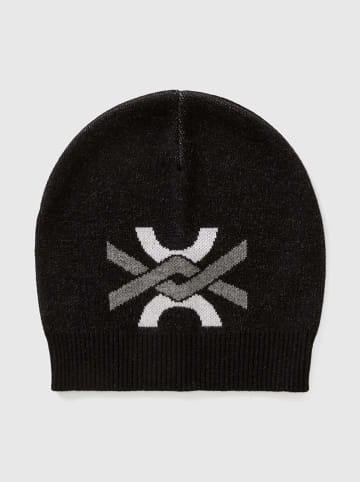 Benetton Beanie in Schwarz