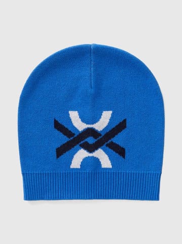Benetton Beanie in Blau