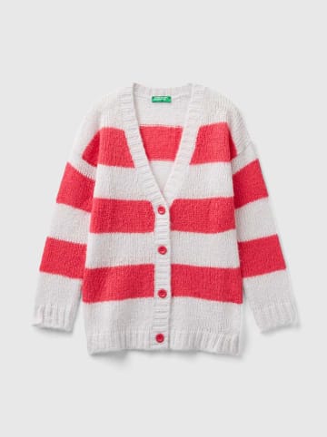 Benetton Vest rood/wit