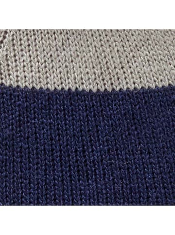 Benetton Handschoenen donkerblauw/grijs/rood