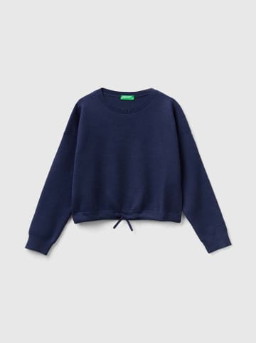 Benetton Pullover in Dunkelblau