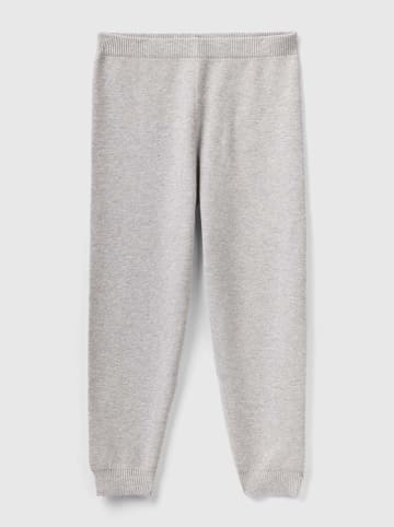 Benetton Sweatbroek lichtgrijs