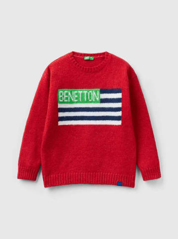 Benetton Trui rood goedkoop kopen limango