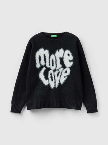 Benetton Pullover in Schwarz