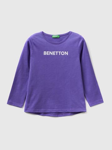 Benetton Koszulka w kolorze fioletowym