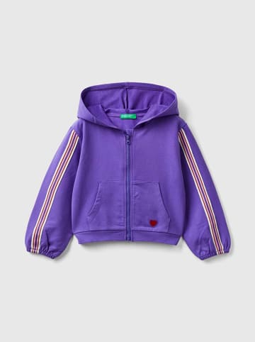 Benetton Bluza w kolorze fioletowym
