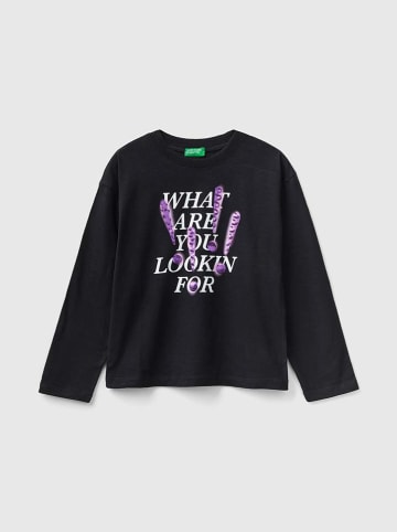 Benetton Koszulka w kolorze czarnym