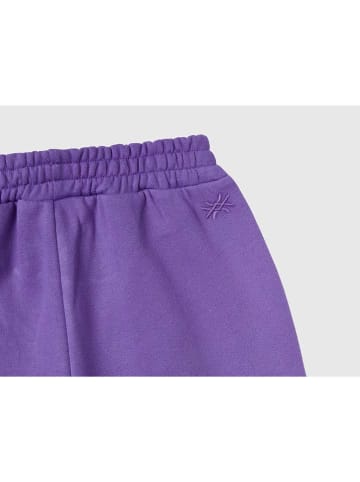 Benetton Spodnie dresowe w kolorze fioletowym