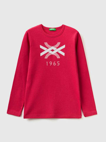 Benetton Koszulka w kolorze czerwonym