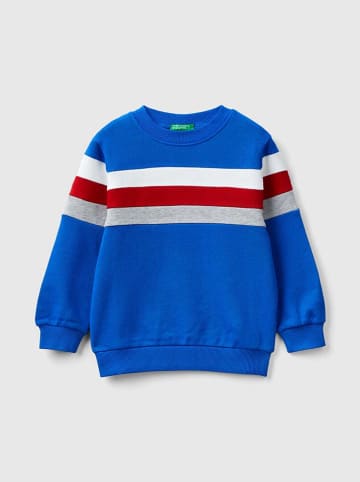Benetton Bluza w kolorze niebieskim