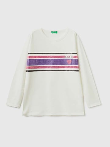 Benetton Longsleeve wit