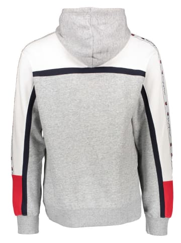 Champion Hoodie in Grau/ Weiß