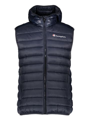 Champion Doorgestikte bodywarmer donkerblauw