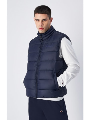 Champion Doorgestikte bodywarmer donkerblauw