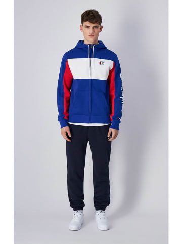 Champion 2-delige trainingspak blauw/zwart/wit