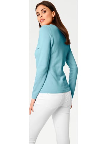Heine Trui turquoise