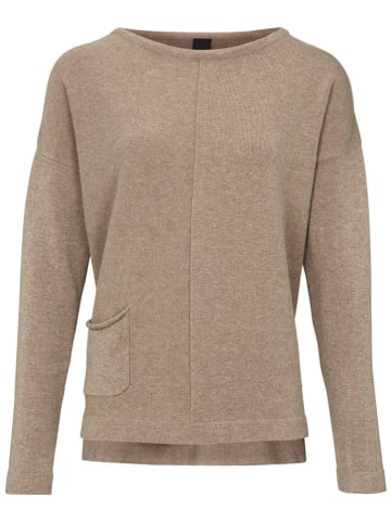 Heine Sweter w kolorze szarobrązowym