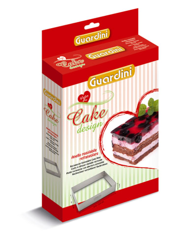 Guardini Taartring zilverkleurig