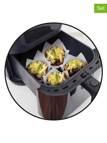Guardini 2-delige set: papieren muffinvormen wit - 2x 12 stuks