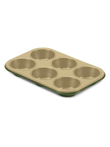 Guardini Muffinvorm beige/groen - (B)27 x (H)18,5 x (D)3 cm