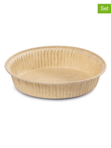 Guardini 2-delige set: papieren gebakvormen beige - 2x 6 stuks