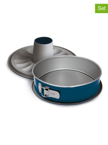 Guardini 2-delige springvormset donkerblauw - Ø 26 cm