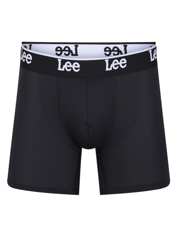 LEE Underwear 3er-Set: Boxershorts "Hale"  in Khaki/ Schwarz
