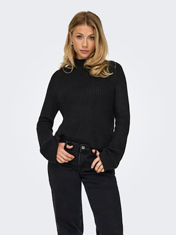 JDY Sweter w kolorze czarnym
