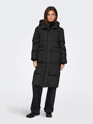 JDY Steppmantel in Schwarz