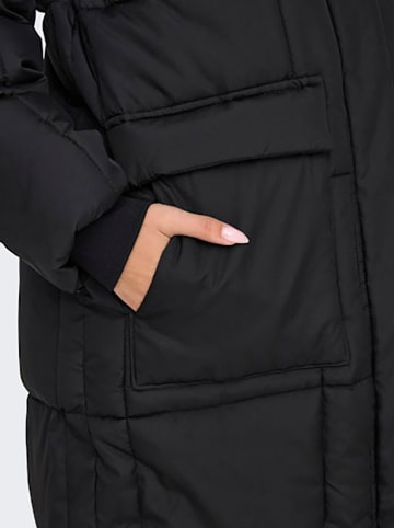 JDY Steppmantel in Schwarz