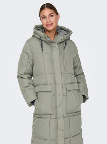 JDY Steppmantel in Khaki