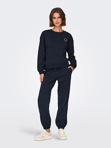 JDY Sweatbroek donkerblauw