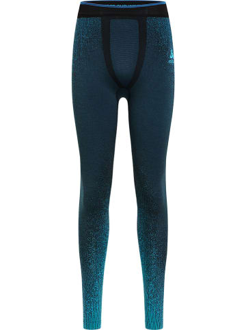 Odlo Funktionsunterhose "Performance Warm Blackcomb" in Dunkelblau