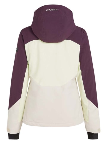 O'Neill Ski-/ Snowboardjacke "Carbonite" in Beige/ Lila