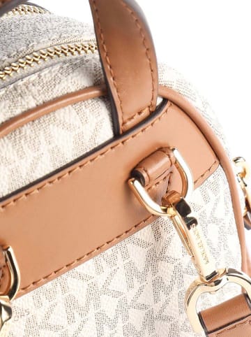 Michael Kors Rucksack in Creme/ Hellbraun - (B)16 x (H)20 x (T)8 cm