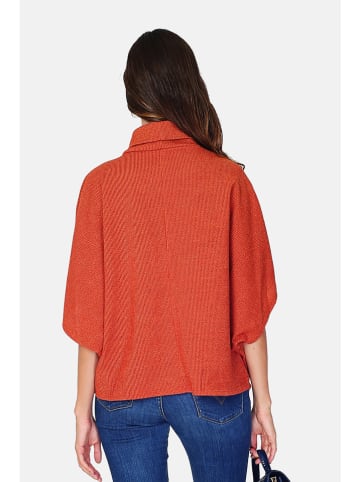 ASSUILI Kaschmir-Pullover in Orange