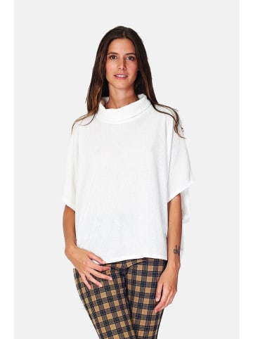 ASSUILI Kaschmir-Pullover in Weiß