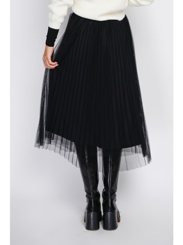 ASSUILI Spódnica w kolorze czarnym