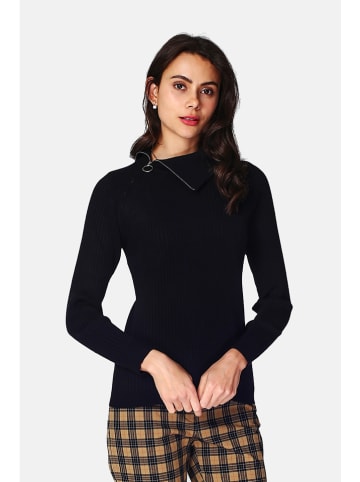 ASSUILI Pullover in Schwarz