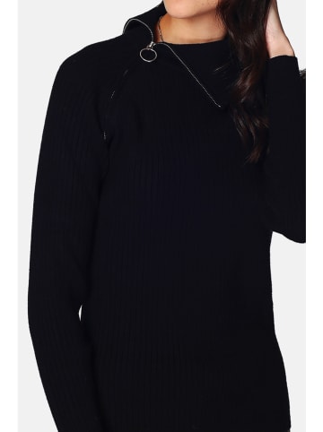 ASSUILI Pullover in Schwarz