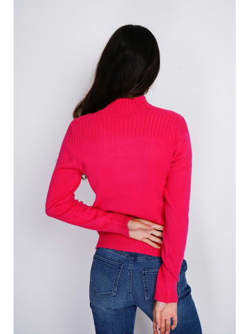 ASSUILI Kaschmir-Pullover in Pink
